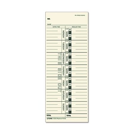 Tops Business Forms Acroprint/ibm/lathem/simplex,  1259